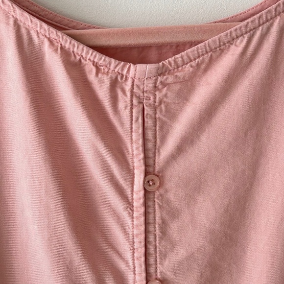 Francesca's Collections Mi Ami Pink Tencel Blouse - Picture 12 of 16